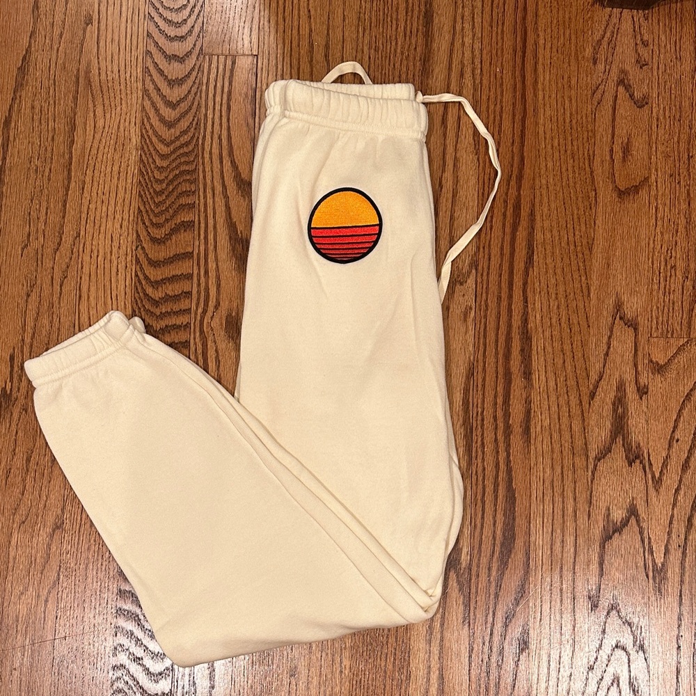 Aviator Nation Sweatpants with Sunset Patch